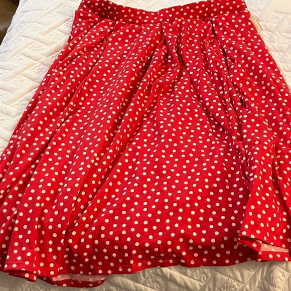 LuLaRoe Dresses & Skirts - Knit pleated skirt, knee length